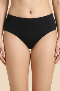Zivame Full Coverage Medium Rise Hipster Panty (Pack of 3) - Multicolor — thumbnail 2